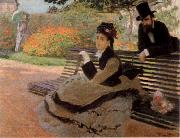 Claude Monet The Bench oil painting picture wholesale